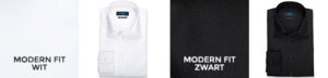 overhemden 55/45 lange mouw - modern fit
