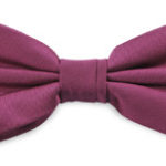 Strik polyester satijn fuchsia